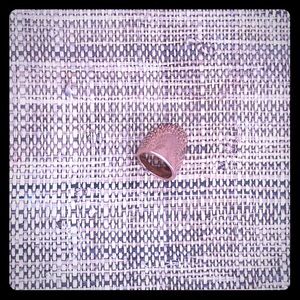 Rose gold (fantasy) fashionable ring